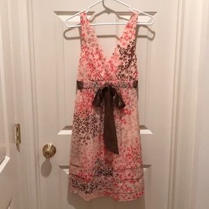 BCBGMax dress, sleeveless, chiffon, sz 2